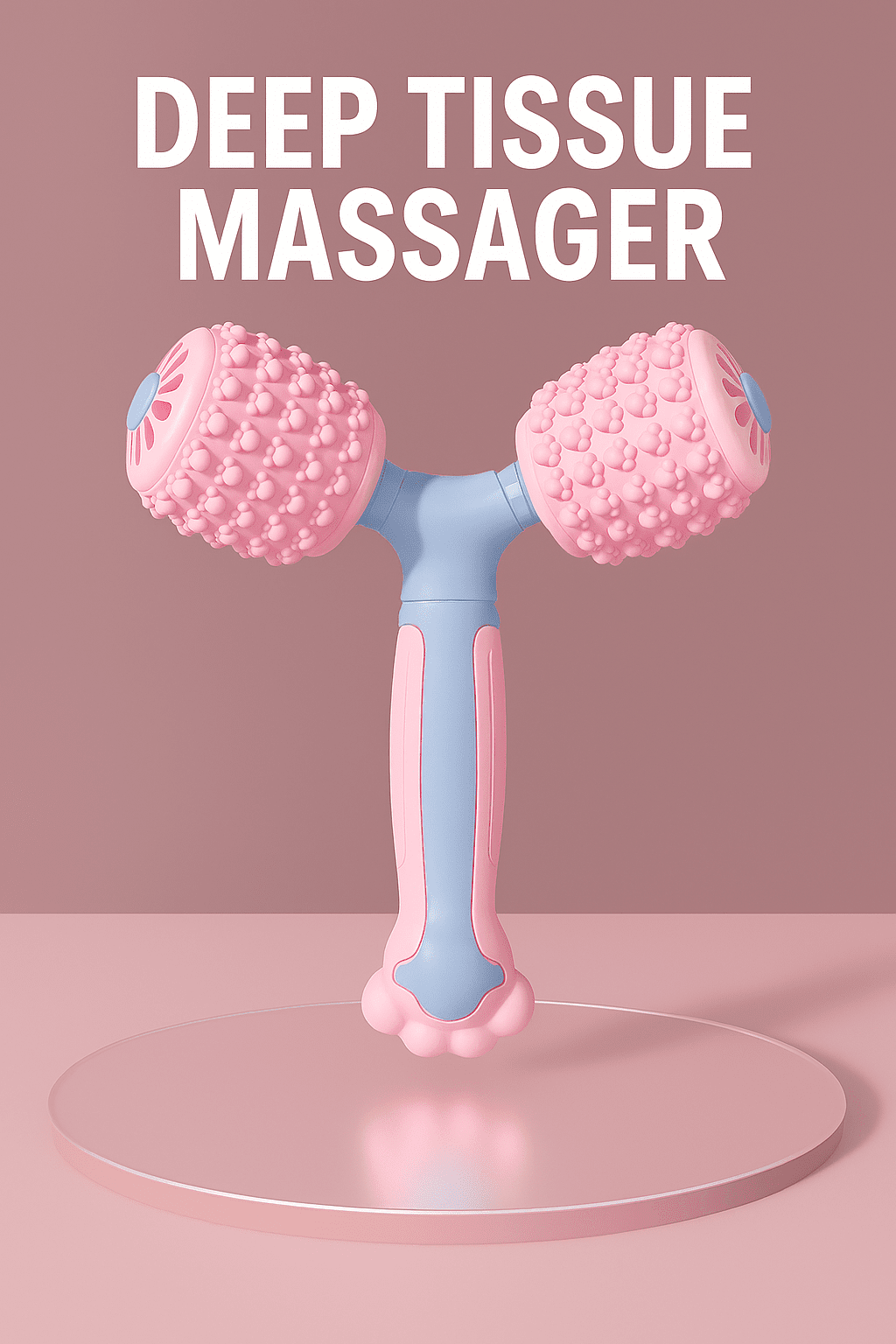 Yoga Silicone Massage Stick for Muscle Relaxation - Rich FlexYoga Silicone Massage Stick for Muscle Relaxation