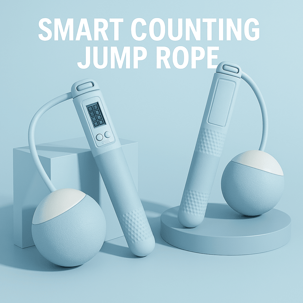 Smart Weighted Jump Rope with Electronic Counter - Rich FlexSmart Weighted Jump Rope with Electronic Counter